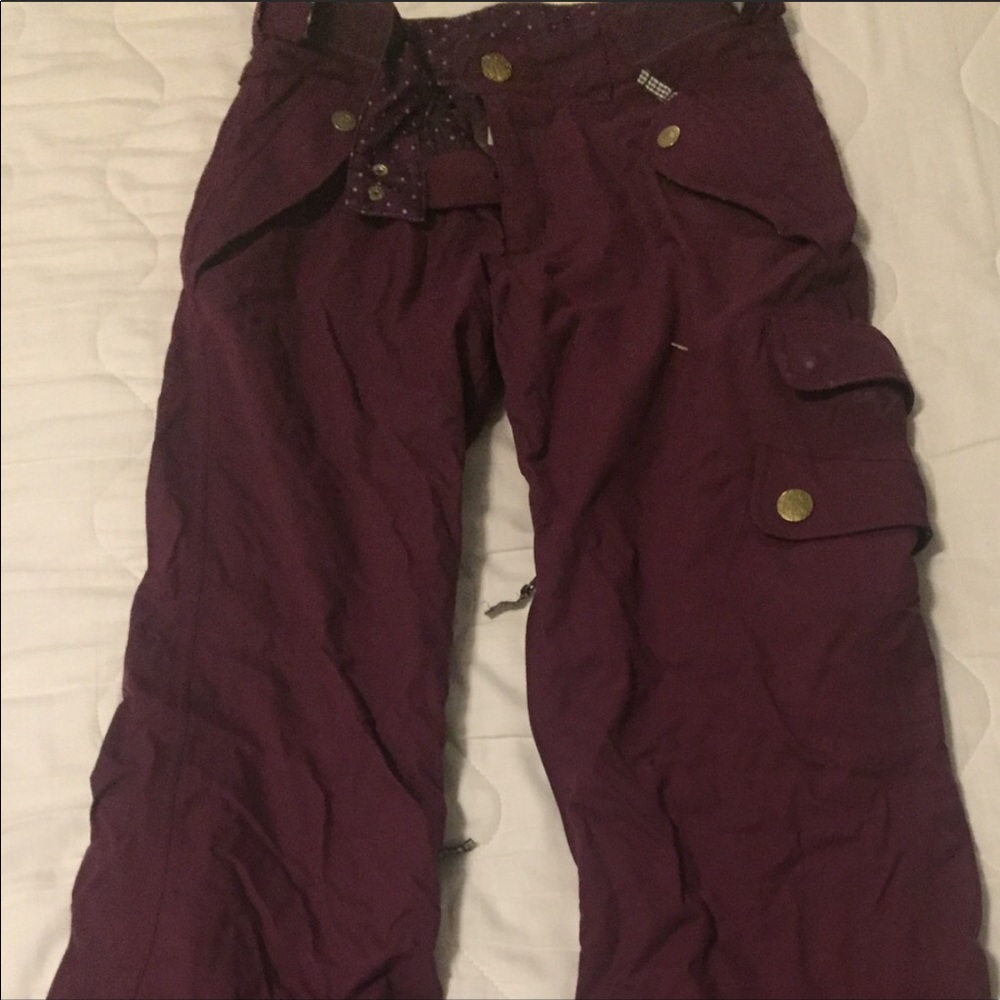 Gently used Roxy snow ski pants